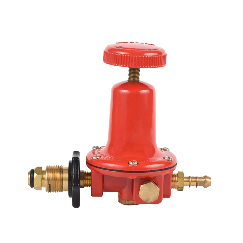 Pengawal Selia Propana Lpg Brass Body Regulator Pelbagai Model Standard untuk Penyesuaian