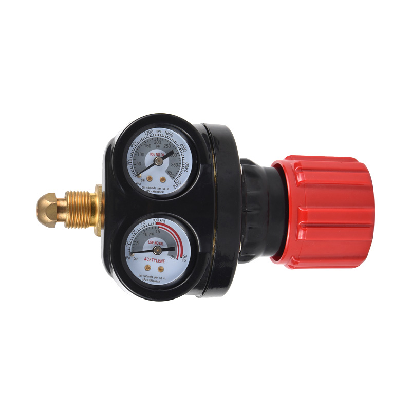 VICTOR Type Heavy Duty Acetylene Gas Regulator dalam CGA510 dan 9/16